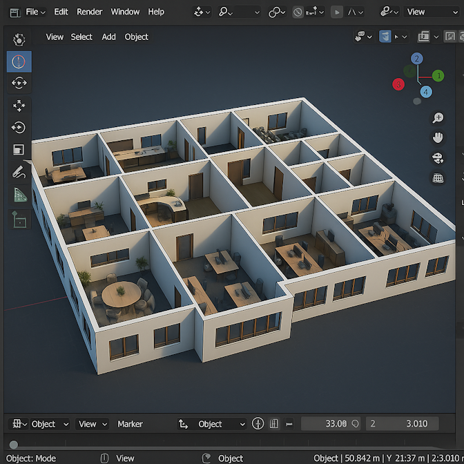 智能家居系统界面展示